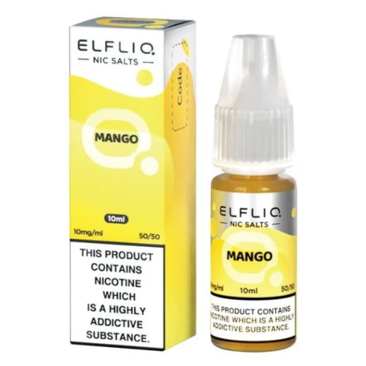 Mango Nic Salt E-Liquid by Elf Bar Elfliq - Shop Vapour