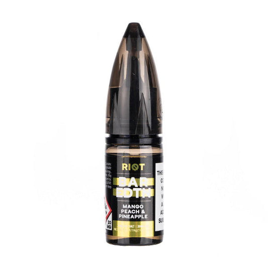 Mango Peach Pineapple Nic Salt E-Liquid by Riot Bar Edition - Shop Vapour