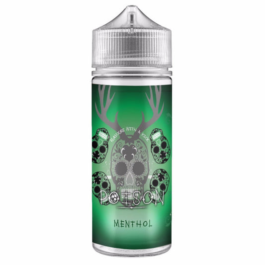 Menthol 100ml Shortfill E-Liquid by Poison - Shop Vapour