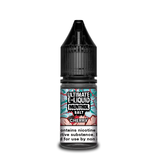 Menthol Cherry Nic Salt E-liquid by Ultimate Juice - Shop Vapour
