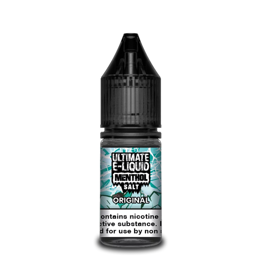 Menthol Original Nic Salt E-liquid by Ultimate Juice - Shop Vapour