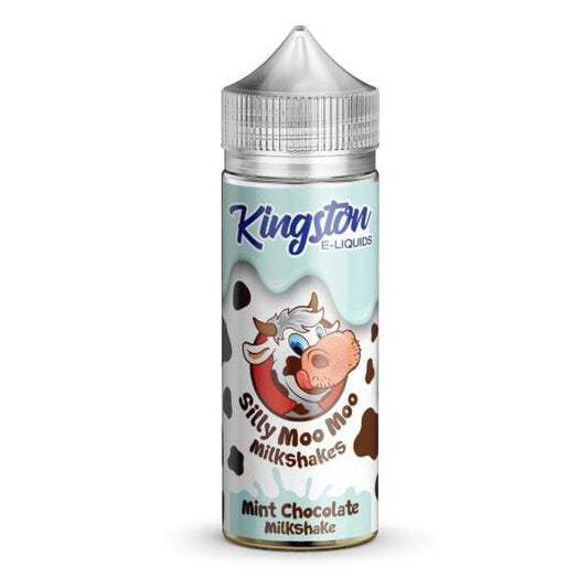 Mint Chocolate 100ml Shortfill E-Liquid by Kingston Silly Moo Moo - Shop Vapour