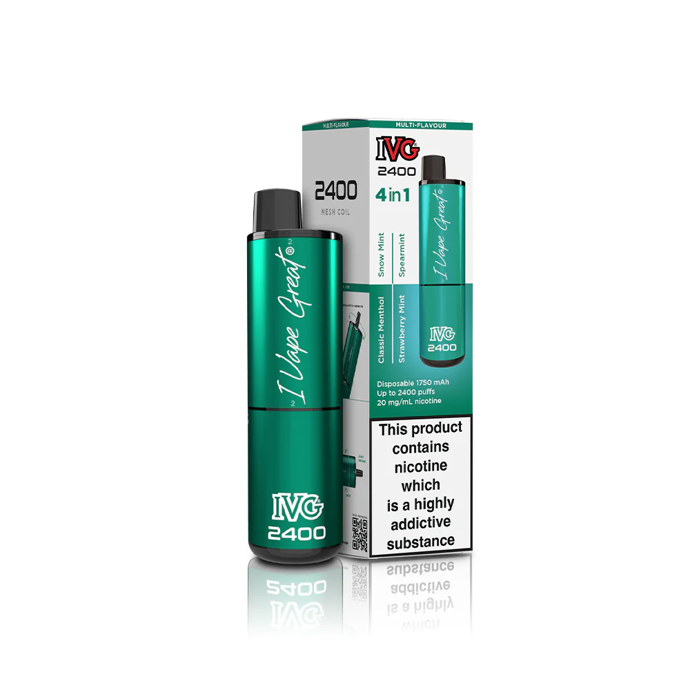 Mint Edition IVG 2400 Disposable Vape - Shop Vapour