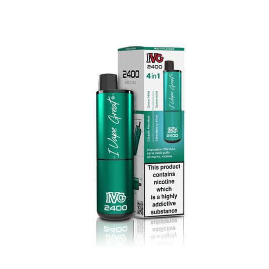 Mint Edition IVG 2400 Disposable Vape - Shop Vapour