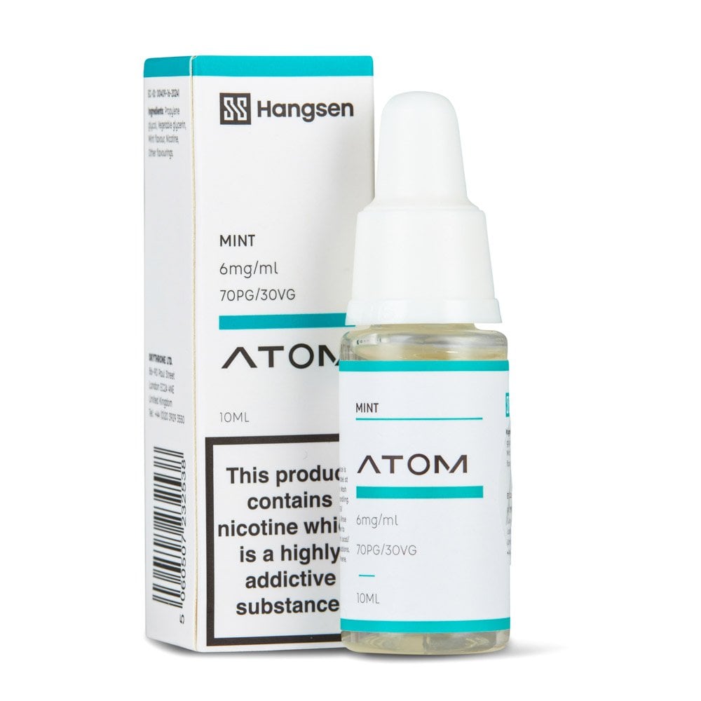 Mint Nic Salt E-Liquid by Hangsen Atom - Shop Vapour