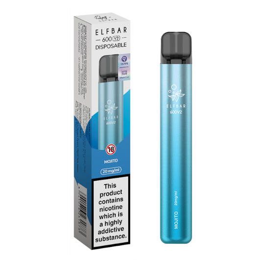 Mojito Elf Bar 600 V2 Disposable Vape - Shop Vapour
