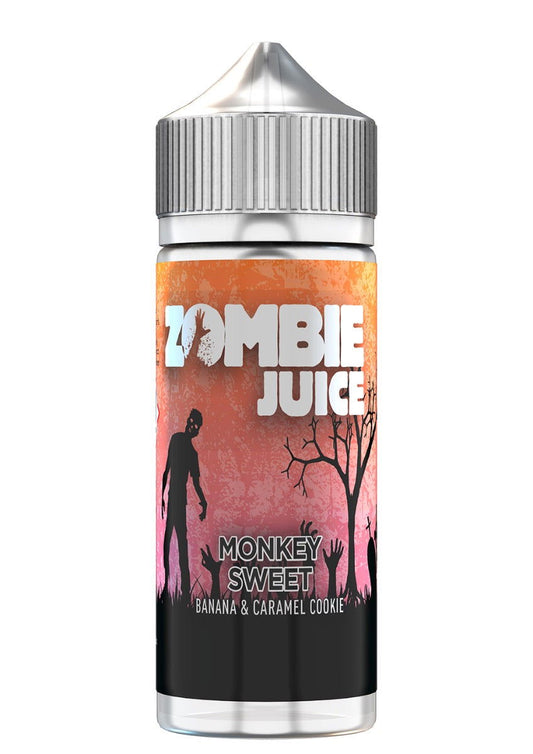 Monkey's Sweet 100ml Shortfill E-Liquid by Zombie Juice - Shop Vapour