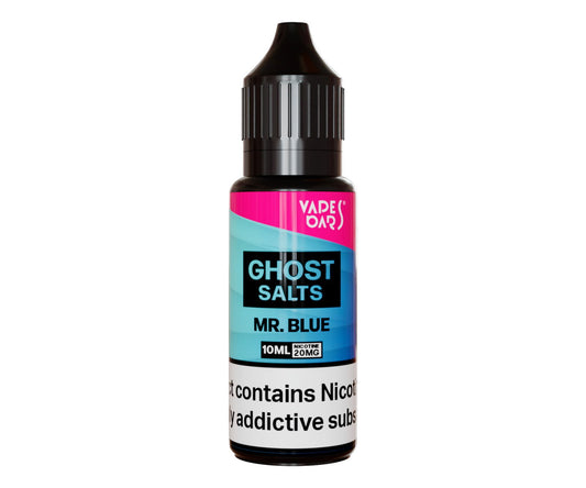 Mr. Blue Nic Salt E-Liquid by Vapes Bars Ghost Salt - Shop Vapour