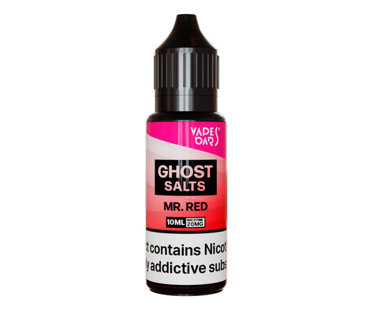 Mr. Red Nic Salt E-Liquid by Vapes Bars Ghost Salts - Shop Vapour
