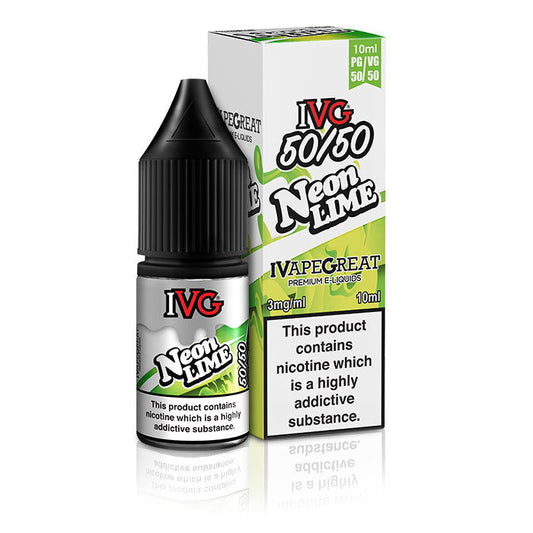 Neon Lime 10ml E-Liquid by IVG 50/50 - Shop Vapour