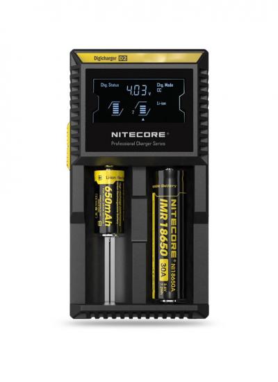 Nitecore D2 Battery Charger - Shop Vapour