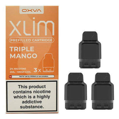 OXVA Xlim Prefilled Pod Cartridges - Shop Vapour