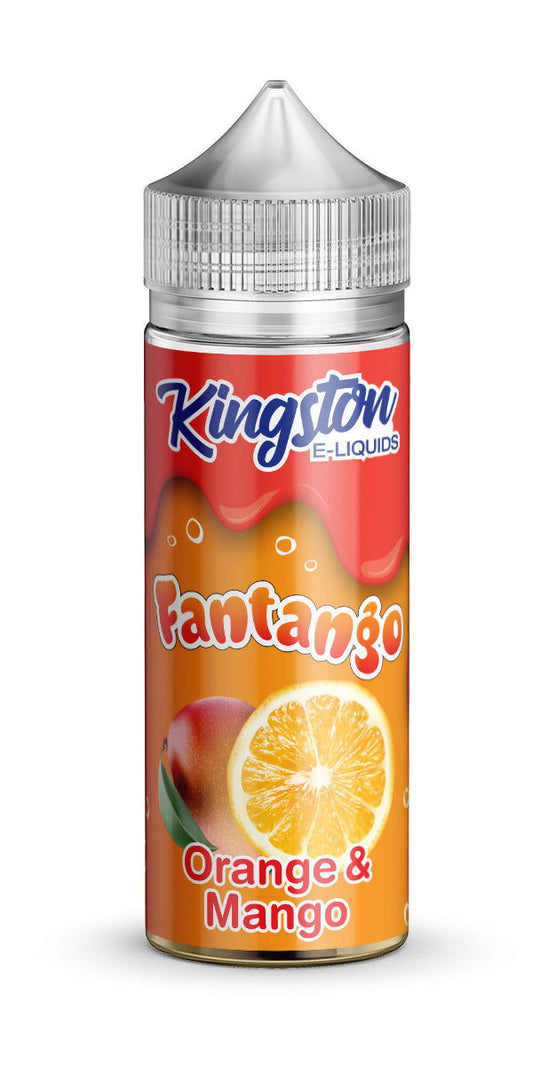 Orange & Mango 100ml Shortfill E-Liquid by Kingston Fantago - Shop Vapour