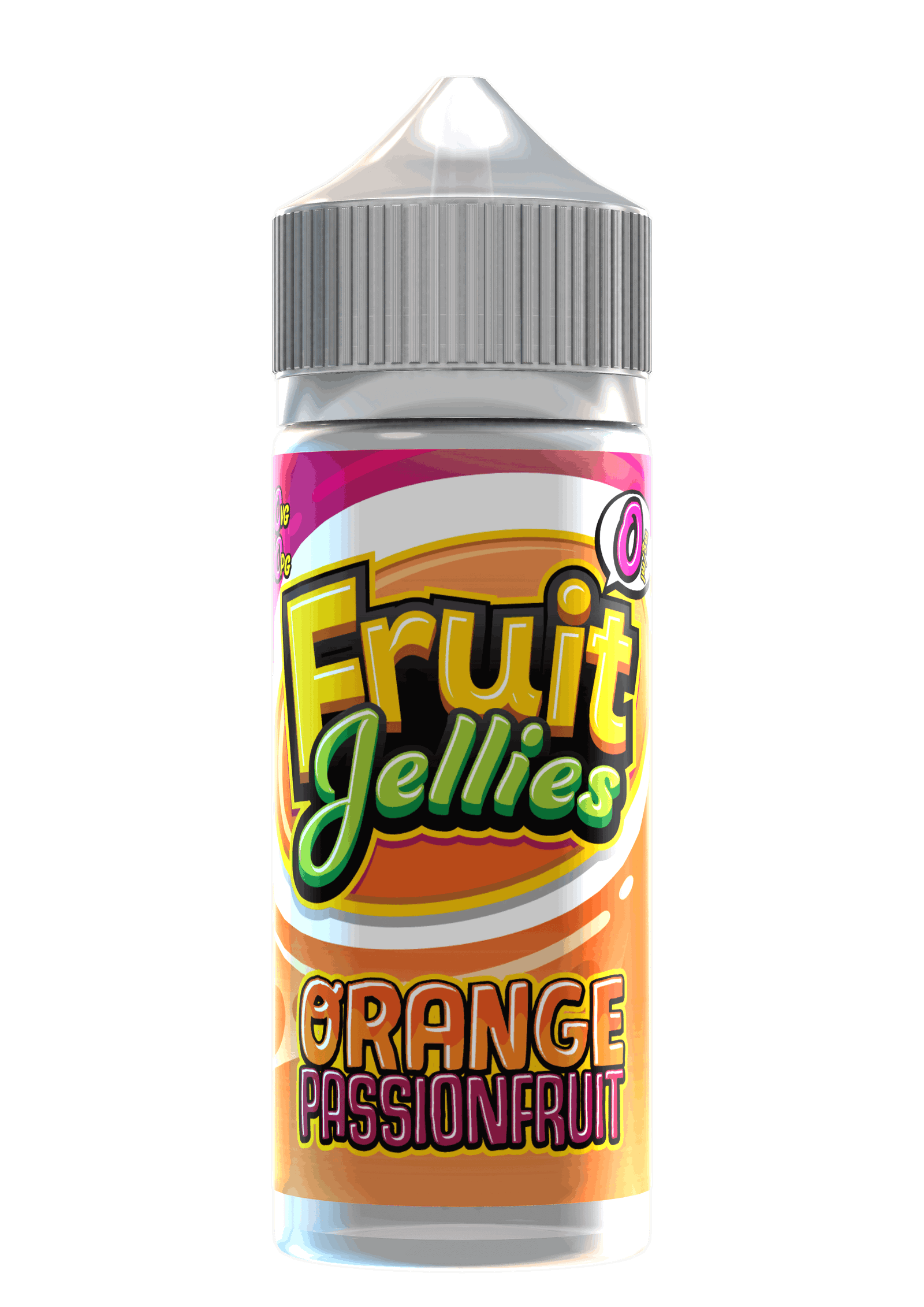 Orange Passionfruit 100ml Shortfill E-Liquid by Fruit Jellies - Shop Vapour