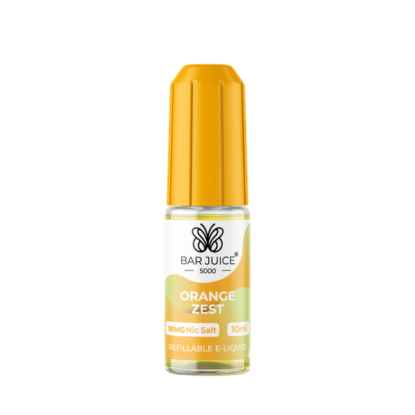 Orange Zest Nic Salt E-Liquid by Bar Juice 5000 - Shop Vapour