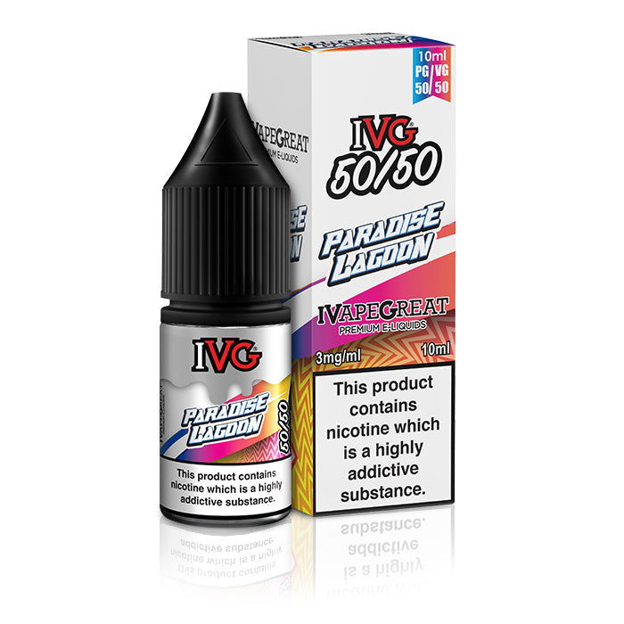 Paradise Lagoon 10ml E-Liquid by IVG 50/50 - Shop Vapour