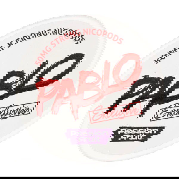 Passionfruit Nicotine Pouches by Pablo Exclusive - Shop Vapour