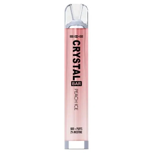 Peach Ice SKE Crystal Bar 600 Disposable Vape - Shop Vapour
