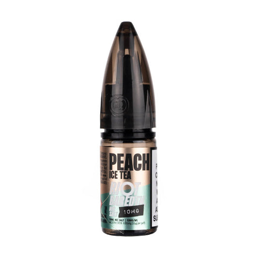 Peach Ice Tea Nic Salt E-Liquid by Riot Bar Edition - Shop Vapour