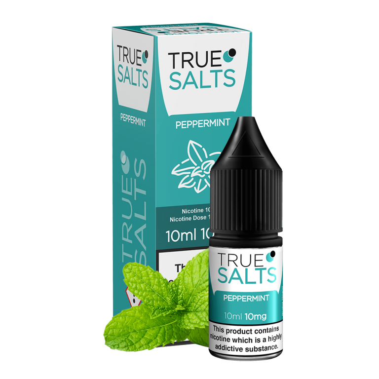 Peppermint 10ml Nic Salt E-Liquid by IVG True Salts - Shop Vapour
