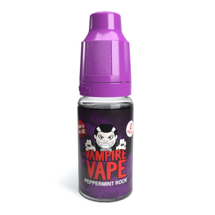 Peppermint Rock 10ml E-Liquid by Vampire Vape - Shop Vapour