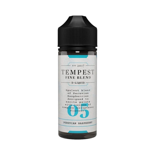 Peruvian Raspberry 100ml Shortfill E-Liquid by Tempest - Shop Vapour