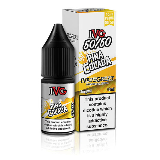 Pina Colada 10ml E-Liquid IVG 50/50 - Shop Vapour