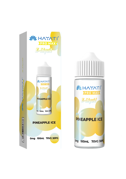 Hayati Pro Max - Pineapple Ice 100ml E-liquid