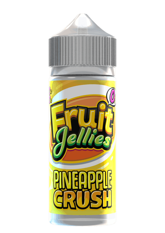 Pineapple Crush 100ml Shortfill E-Liquid by Fruit Jellies - Shop Vapour