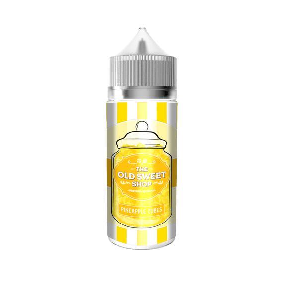 Pineapple Cube 100ml Shortfill E-Liquid by The Old Sweet Shop - Shop Vapour
