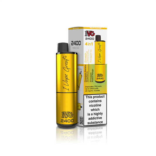 Pineapple Edition IVG 2400 Disposable Vape - Shop Vapour
