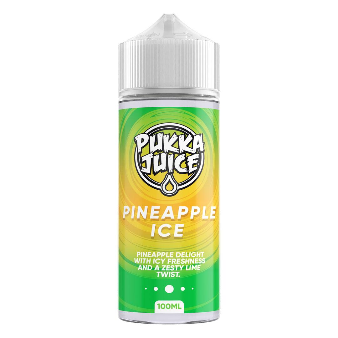 Pineapple Ice E-Liquid Shortfill by Pukka Juice - Shop Vapour