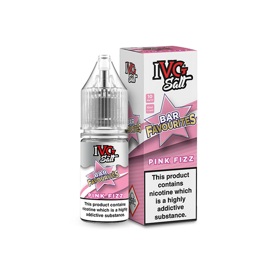 Pink Fizz Nic Salt E-Liquid by IVG Bar Favourites - Shop Vapour