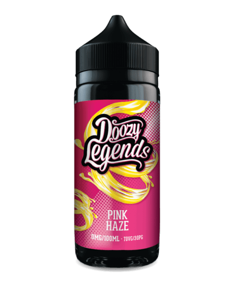 Pink Haze 100ml Shortfill E-Liquid by Doozy Legends - Shop Vapour