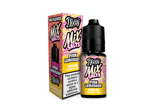 Pink Lemonade Nic Salt E-Liquid by Doozy Mix Salts - Shop Vapour