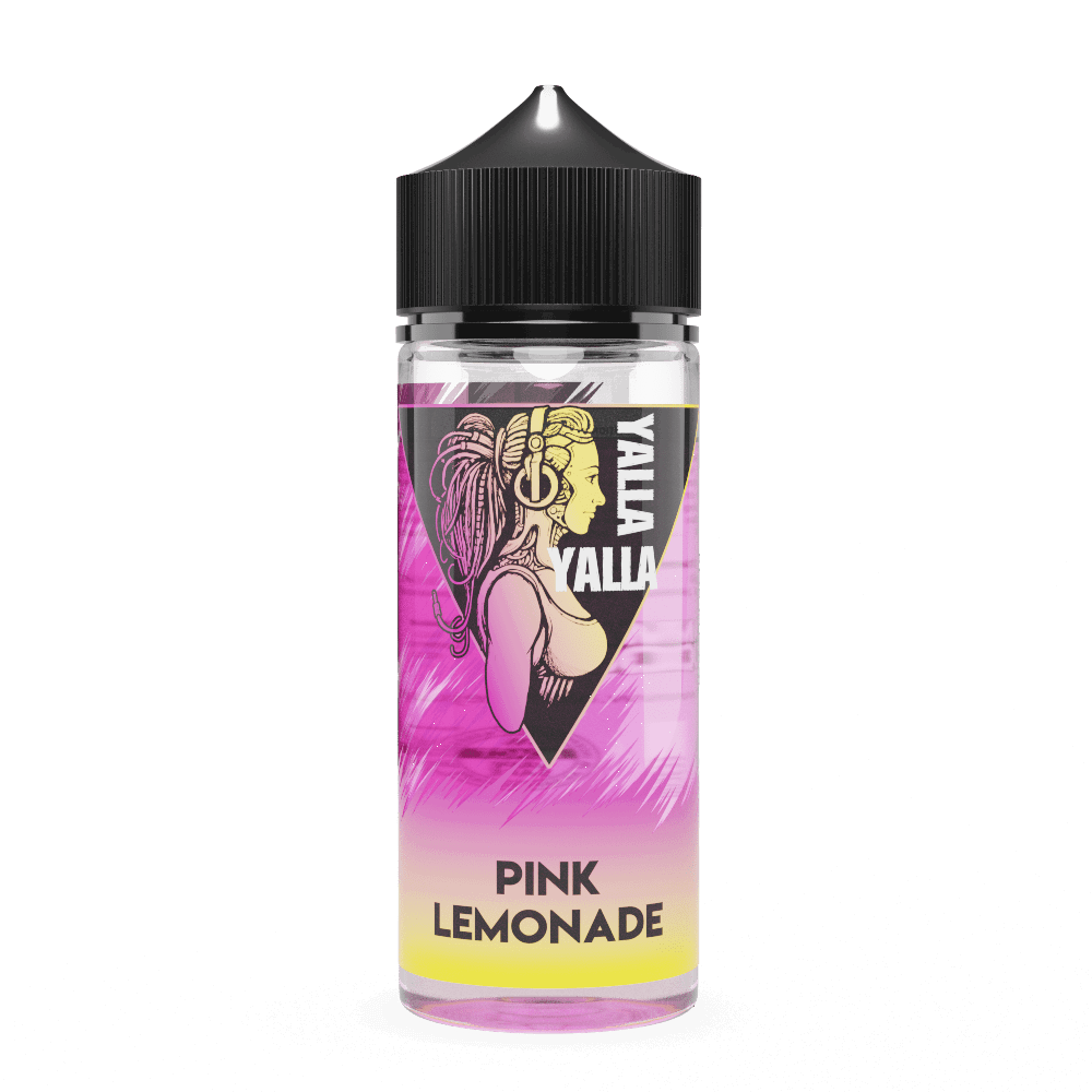 Pink Lemonade Shortfill E-Liquid by Yalla Yalla - Shop Vapour