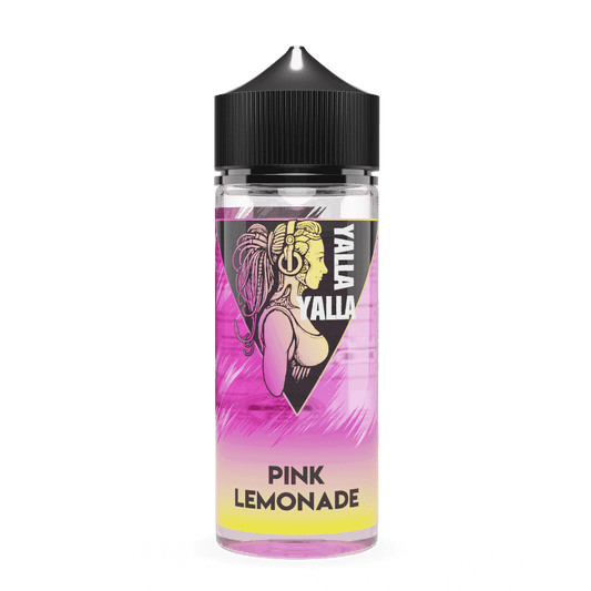 Pink Lemonade Shortfill E-Liquid by Yalla Yalla - Shop Vapour