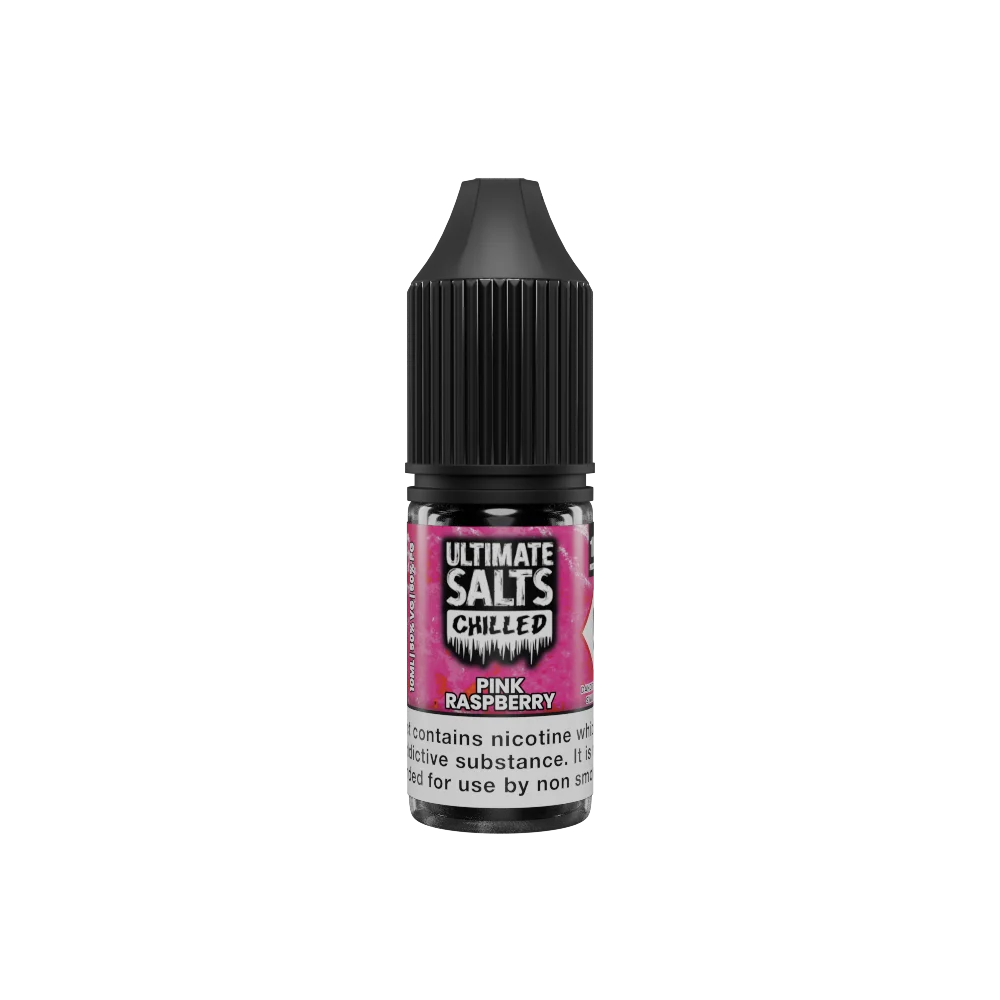 Pink Raspberry 10ml Nic Salt E-Liquid by Ultimate Salt Chilled - Shop Vapour