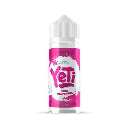 Pink Raspberry Shortfill E-Liquid by YeTi Ice 100ml - Shop Vapour