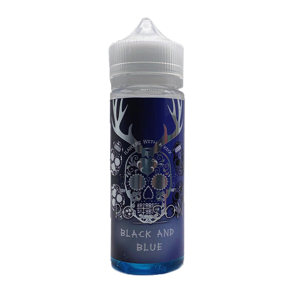 Poison - Black & Blue 100ml Shortfill E-Liquid - Shop Vapour