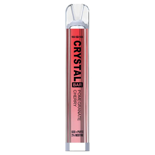 Pomegranate Cherry SKE Crystal Bar 600 Disposable Vape - Shop Vapour