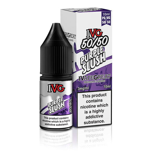 Purple Slush 10ml E-Liquid by IVG 50/50 - Shop Vapour