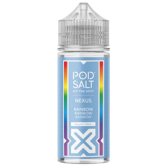Rainbow 100ml Shortfill E-Liquid by Pod Salt Nexus - Shop Vapour