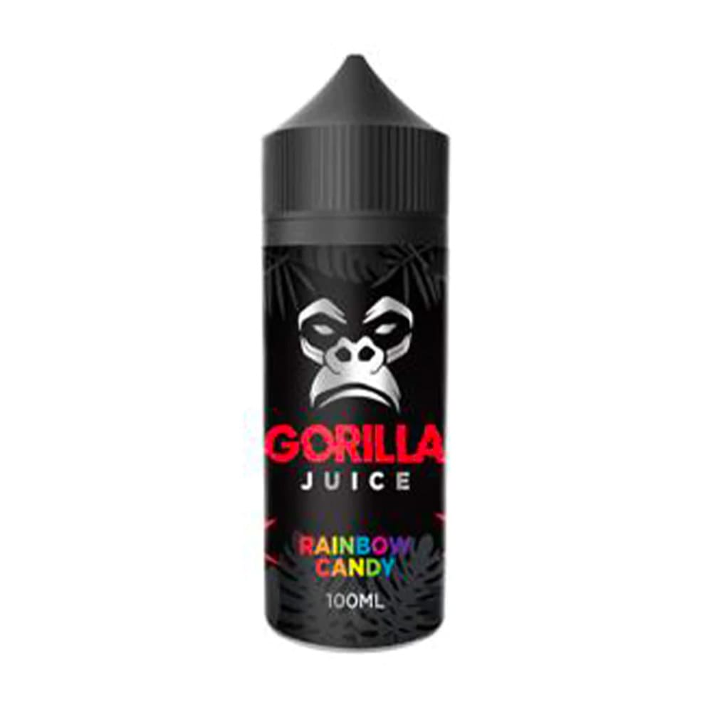 Rainbow Candy 100ml Shortfill E-Liquid by Gorilla Juice - Shop Vapour