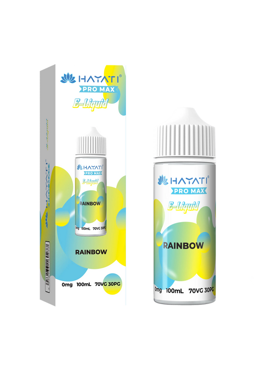 Rainbow Hayati Pro Max 100ml Shortfill E-Liquid - Shop Vapour