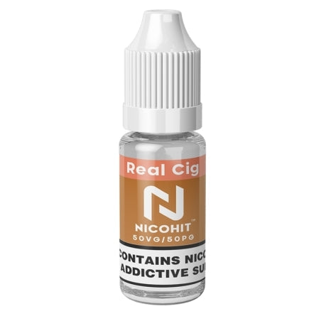Real Cig 10ml 50/50 E-Liquid by Nicohit - Shop Vapour