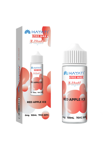 Hayati Pro Max - Red Apple Ice 100ml E-liquid