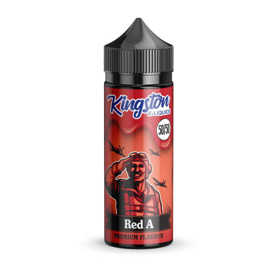 Red A 100ml Shortfill E-Liquid by Kingston 50/50 - Shop Vapour