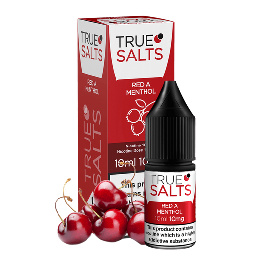 Red A Menthol 10ml Nic Salt E-Liquid by IVG True Salts - Shop Vapour
