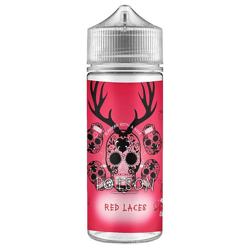 Red Laces 100ml Shortfill E-Liquid by Poison - Shop Vapour